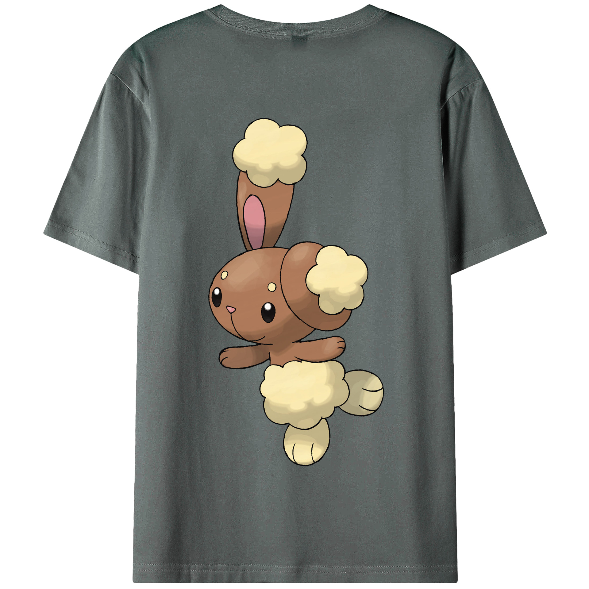 （画像用） ポケットモンスター Pokémon 綿100％半袖Tシャツ（背面プリント）